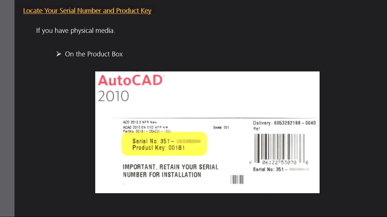 cad tools serial number