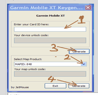 jetmouse keygen garmin download software